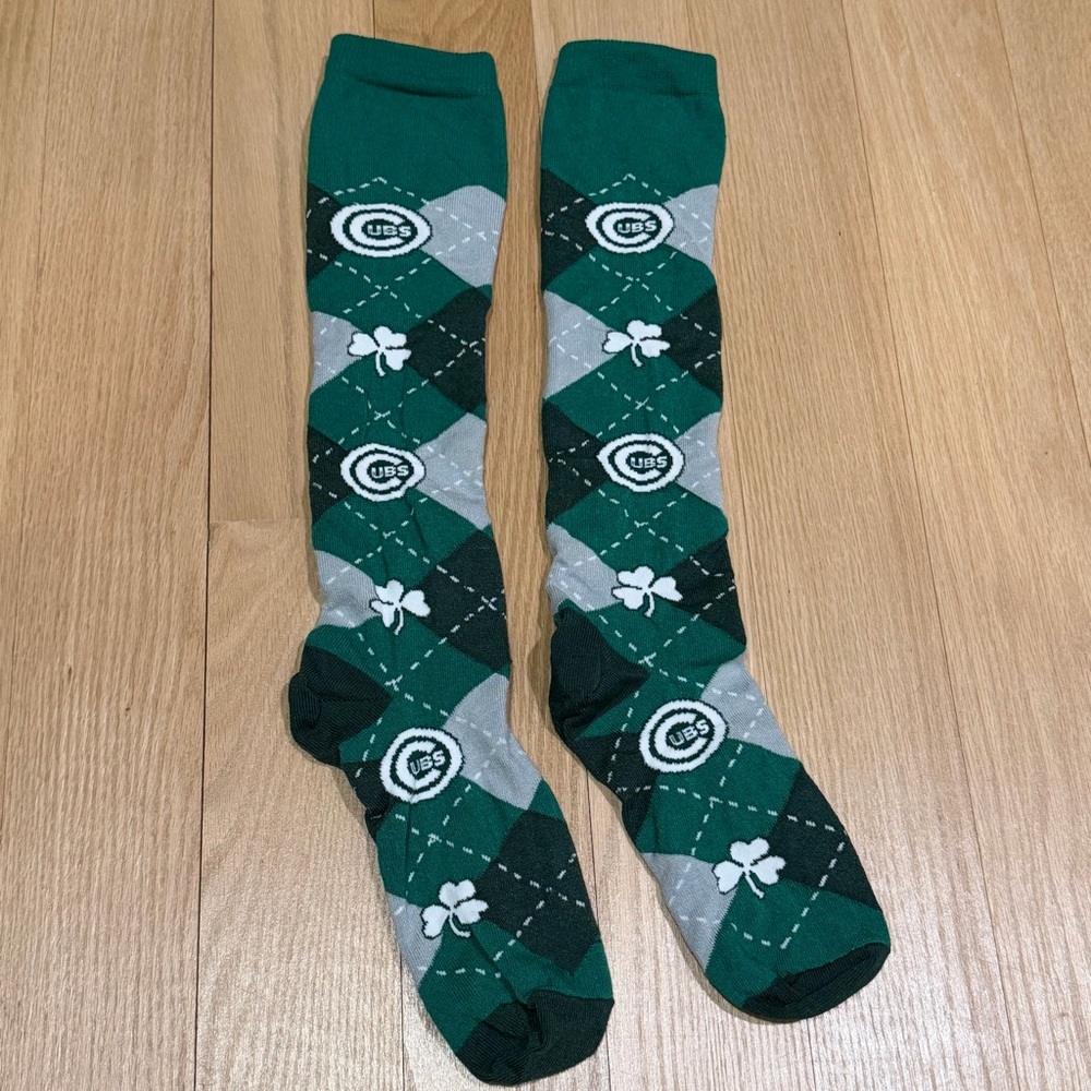Women’s Chicago Cubs Irish Tall Socks One Size